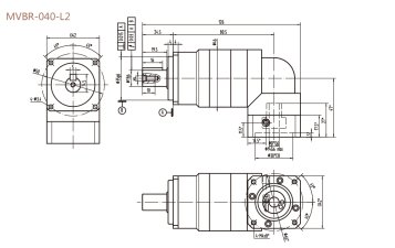 MVBR040L2 行星減速機在節(jié)能減排上的作用