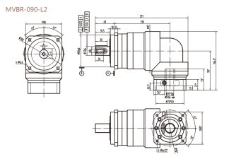 MVBR090L2行星減速機(jī)在精密